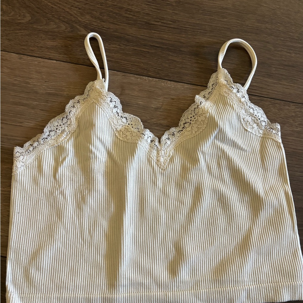 Target Cream Lace Camisole